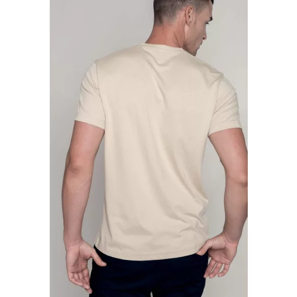 ka357-Tricou-adult-barbat-Kariban-V-neck-Light-Sand