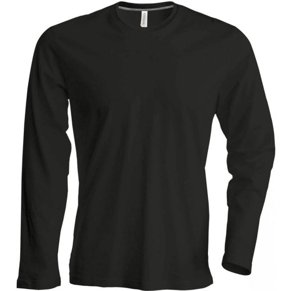ka359-Bluza-adult-barbat-Kariban-Crew-Neck-Black