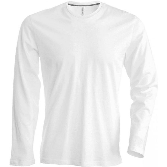 ka359-Bluza-adult-barbat-Kariban-Crew-Neck-White