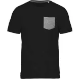 ka375-Tricou-adult-barbat-Kariban-Organic-Cotton-Black-Grey-Heather