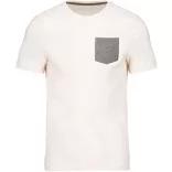 ka375-Tricou-adult-barbat-Kariban-Organic-Cotton-Cream-Grey-Heather