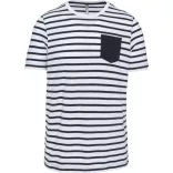 ka378swn-Tricou-adult-barbat-tip-marinar-KARIBAN-SAILOR-Striped-White-