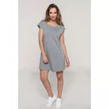 ka388-Tricou-adult-dama-Kariban-Long-Light-Grey-Heather