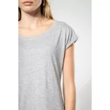 ka388 - Tricou adult dama Kariban Long [Navy]