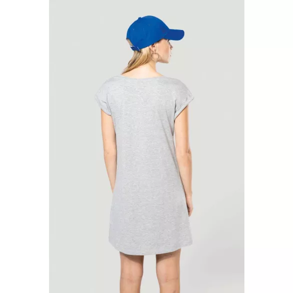 ka388 - Tricou adult dama Kariban Long [Navy]