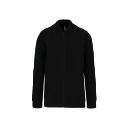   ka4002 - Hanorac din fleece cu fermoar unisex KARIBAN [Black]