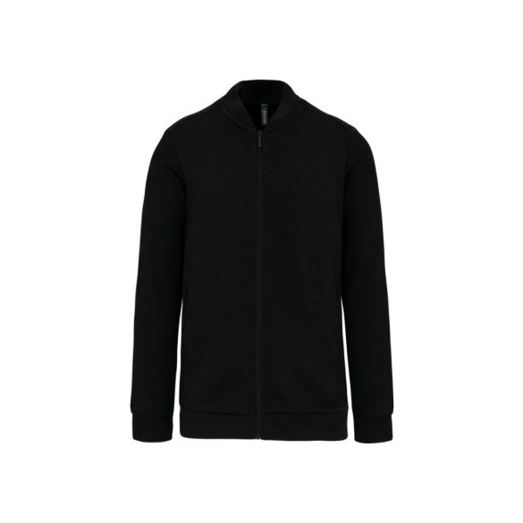 ka4002 - Hanorac din fleece cu fermoar unisex KARIBAN [Black]