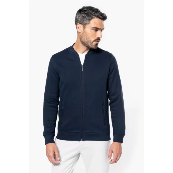 ka4002 - Hanorac din fleece cu fermoar unisex KARIBAN [Black]