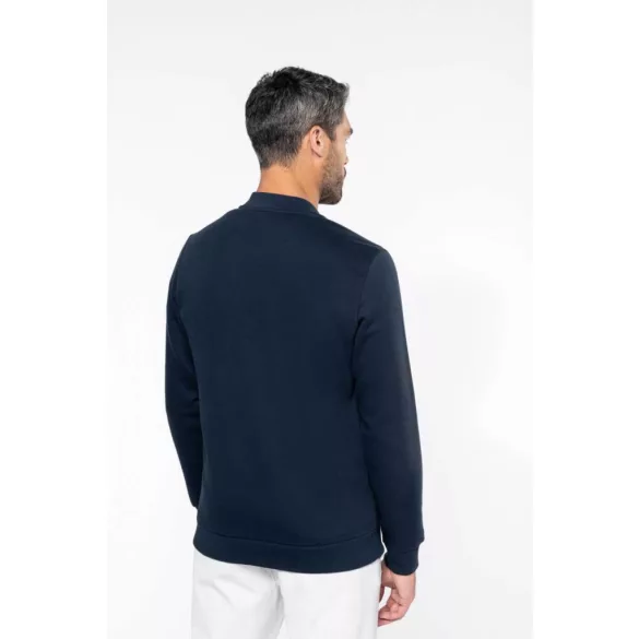 ka4002 - Hanorac din fleece cu fermoar unisex KARIBAN [Black]