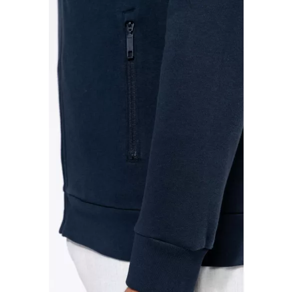 ka4002 - Hanorac din fleece cu fermoar unisex KARIBAN [Black]