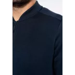 ka4002 - Hanorac din fleece cu fermoar unisex KARIBAN [Navy]