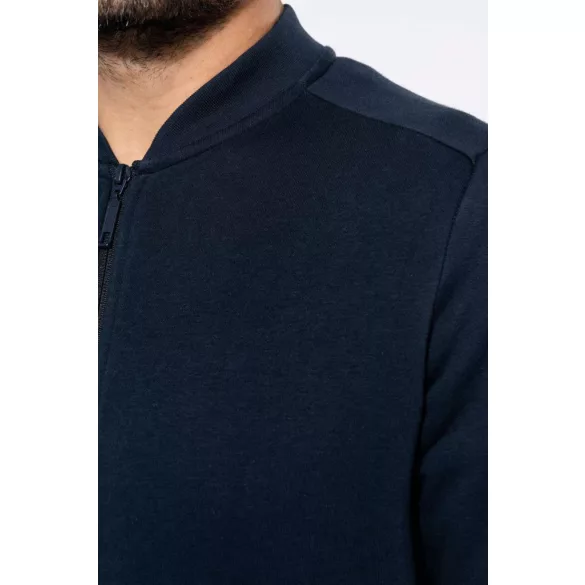 ka4002 - Hanorac din fleece cu fermoar unisex KARIBAN [Navy]