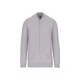 ka4002 - Hanorac din fleece cu fermoar unisex KARIBAN [Oxford Grey]