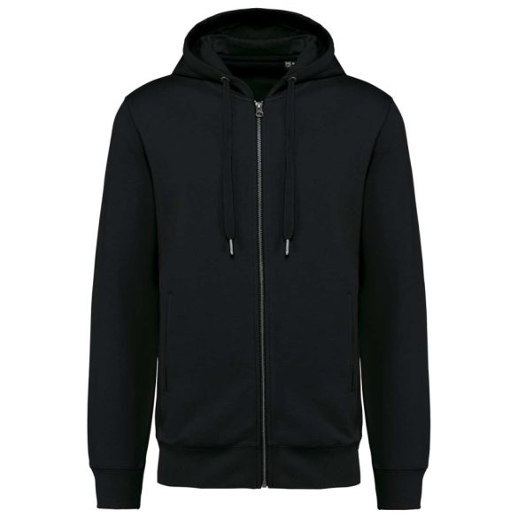 ka4008 - Hanorac unisex cu gluga si fermoar KARIBAN [Black]