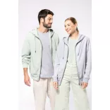 ka4008 - Hanorac unisex cu gluga si fermoar KARIBAN [Black]