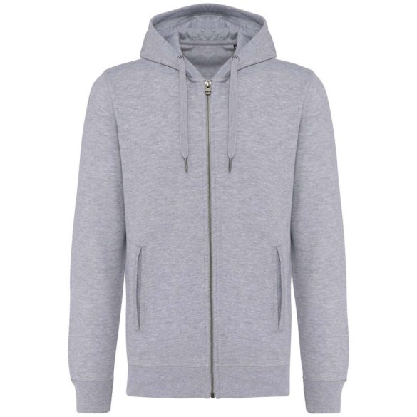 ka4008 - Hanorac unisex cu gluga si fermoar KARIBAN [Oxford Grey]