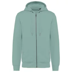 ka4008 - Hanorac unisex cu gluga si fermoar KARIBAN [Sage]