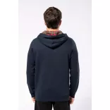 ka4013 - Hanorac unisex cu model interior si culori contrastante KARIBAN [Black/Mexican Skull]