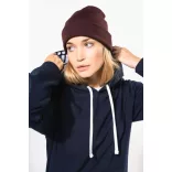 ka4013 - Hanorac unisex cu model interior si culori contrastante KARIBAN [Navy/Red Tartan]
