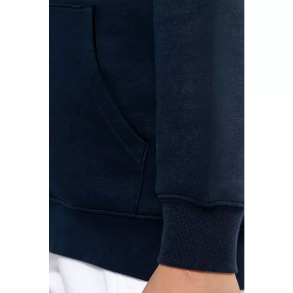 ka4014 - Hanorac copii cu model interior si culori contrastante KARIBAN [Black/Skate Grafitti]