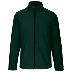 ka401 - Jacheta softshell de barbat Kariban [Bottle Green]