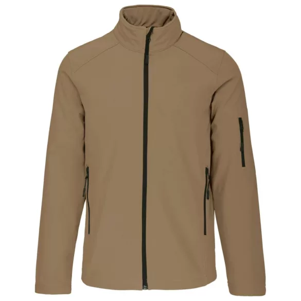 ka401 - Jacheta softshell de barbat Kariban [Camel]