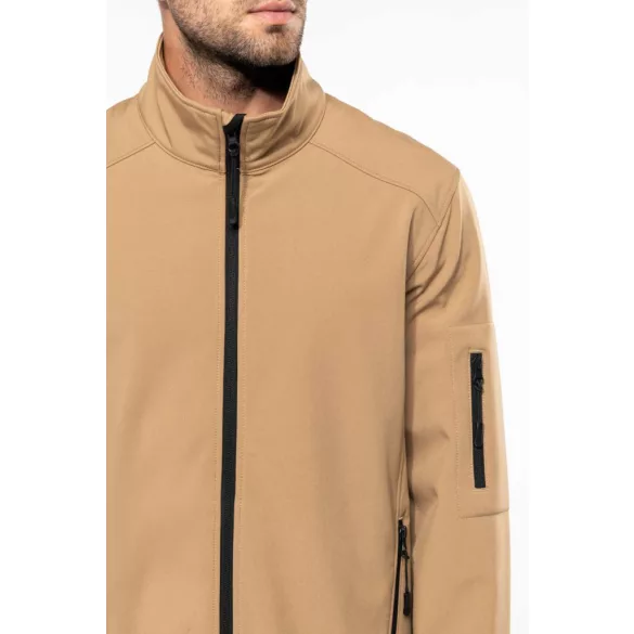 ka401 - Jacheta softshell de barbat Kariban [Chocolate]
