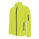 ka401fye-Jacheta-softshell-de-barbat-Kariban-Fluorescent-Yellow