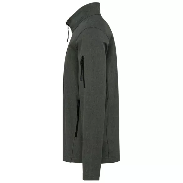 ka401 - Jacheta softshell de barbat Kariban [Marl Green]