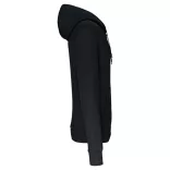 ka4030 - Hanorac cu fermoar eco-friendly barbati KARIBAN [Black]