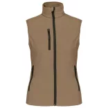 ka404 - Vesta softshell de dama Kariban [Camel]