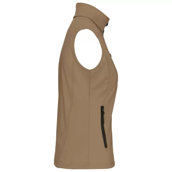 ka404 - Vesta softshell de dama Kariban [Camel]