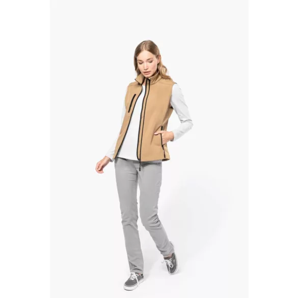 ka404 - Vesta softshell de dama Kariban [Camel]