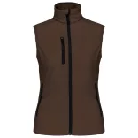 ka404 - Vesta softshell de dama Kariban [Chocolate]