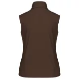 ka404 - Vesta softshell de dama Kariban [Chocolate]