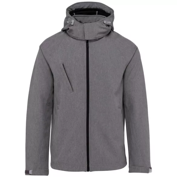 ka413 - Jacheta softshell de barbat Kariban [Marl Grey]