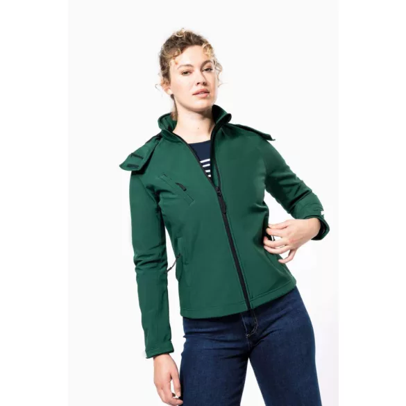 ka414 - Jacheta softshell de dama Kariban [Bottle Green]
