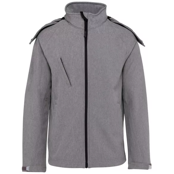 ka414 - Jacheta softshell de dama Kariban [Marl Grey]