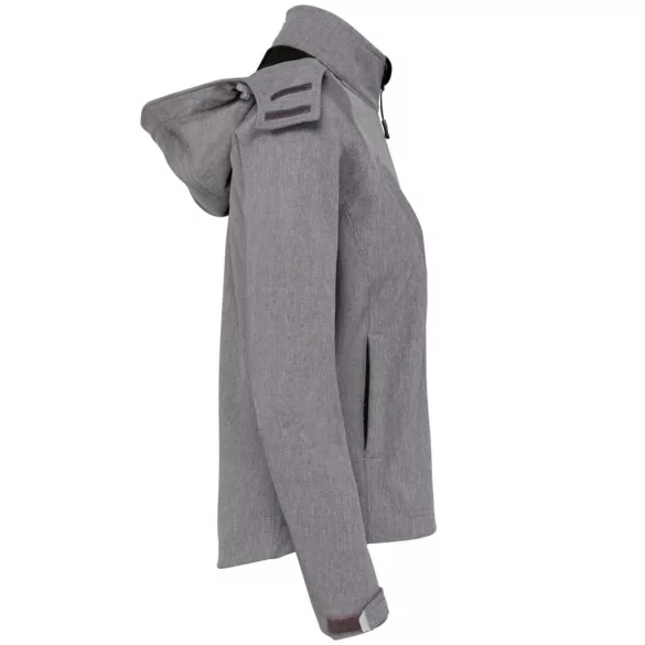 ka414 - Jacheta softshell de dama Kariban [Marl Grey]