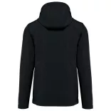 ka422 - Jacheta softshell unisex in 3 straturi cu maneci detasabile Kariban [Black]