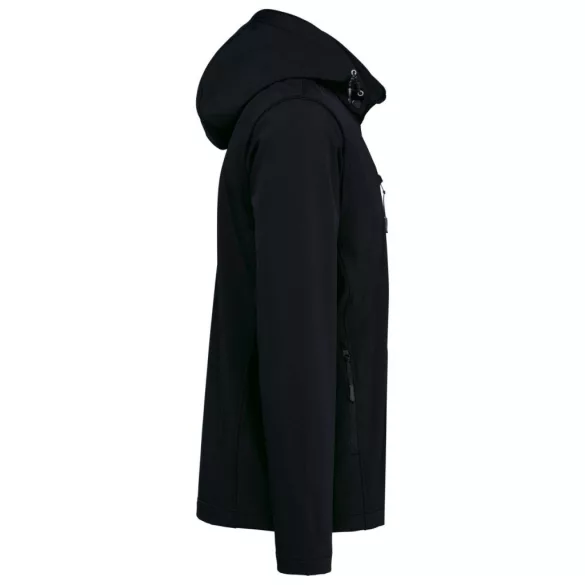 ka422 - Jacheta softshell unisex in 3 straturi cu maneci detasabile Kariban [Black]