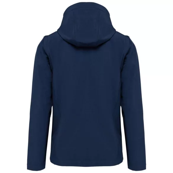 ka422 - Jacheta softshell unisex in 3 straturi cu maneci detasabile Kariban [Navy]