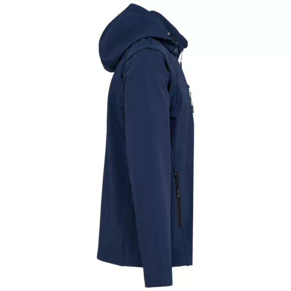 ka422 - Jacheta softshell unisex in 3 straturi cu maneci detasabile Kariban [Navy]
