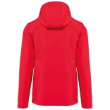ka422 - Jacheta softshell unisex in 3 straturi cu maneci detasabile Kariban [Red]