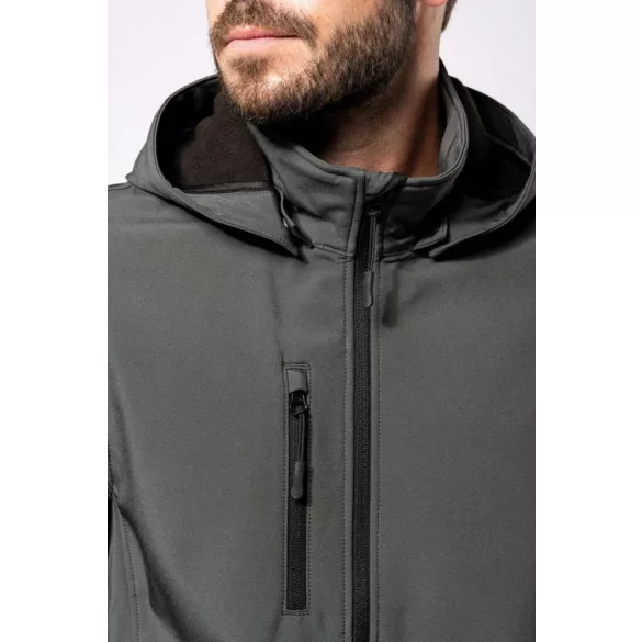 ka422 - Jacheta softshell unisex in 3 straturi cu maneci detasabile Kariban [Red]