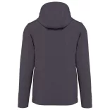 ka422 - Jacheta softshell unisex in 3 straturi cu maneci detasabile Kariban [Titanium]