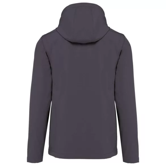ka422 - Jacheta softshell unisex in 3 straturi cu maneci detasabile Kariban [Titanium]