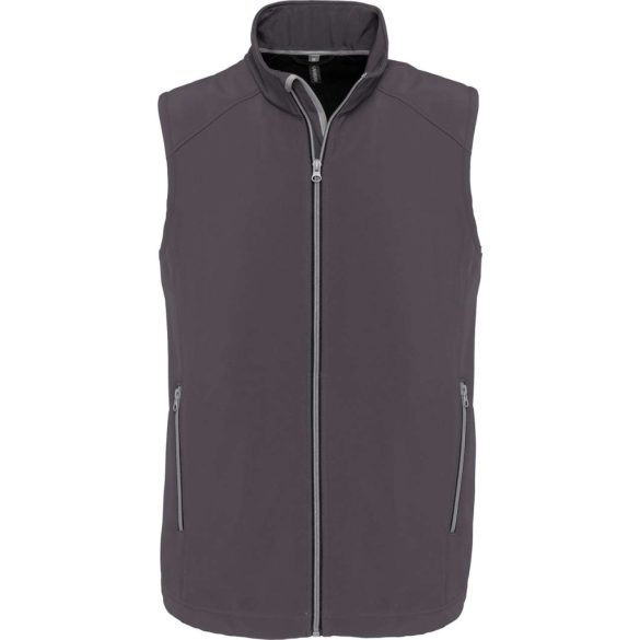 ka423 - Vesta in 2 straturi din softshell KARIBAN [Titanium]