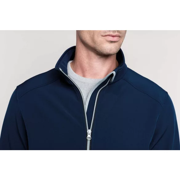 ka424nv-Jacheta-softshell-de-barbat-Kariban-2-LAYER-Navy