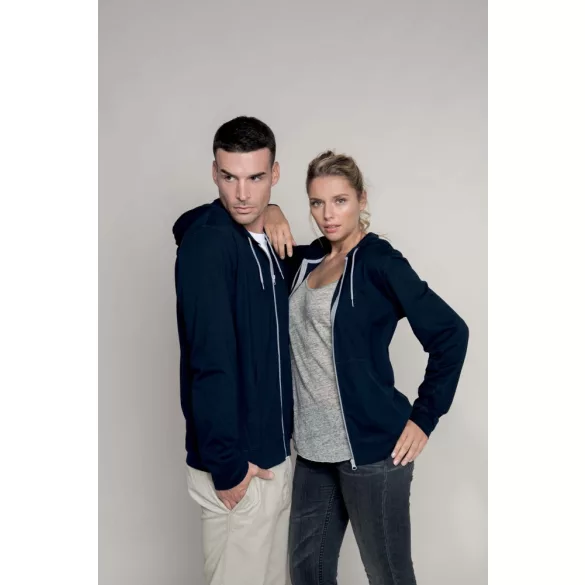 ka438-Hanorac-adult-unisex-Kariban-Light-Cotton-Red